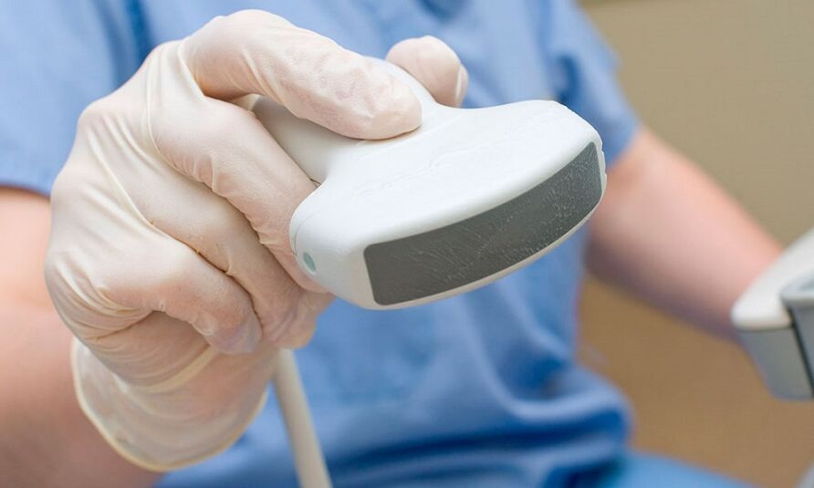 Ultrasound as a way of diagnosis of prostatitis
